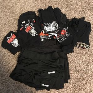 Black Hooters Uniforms-everything pictured